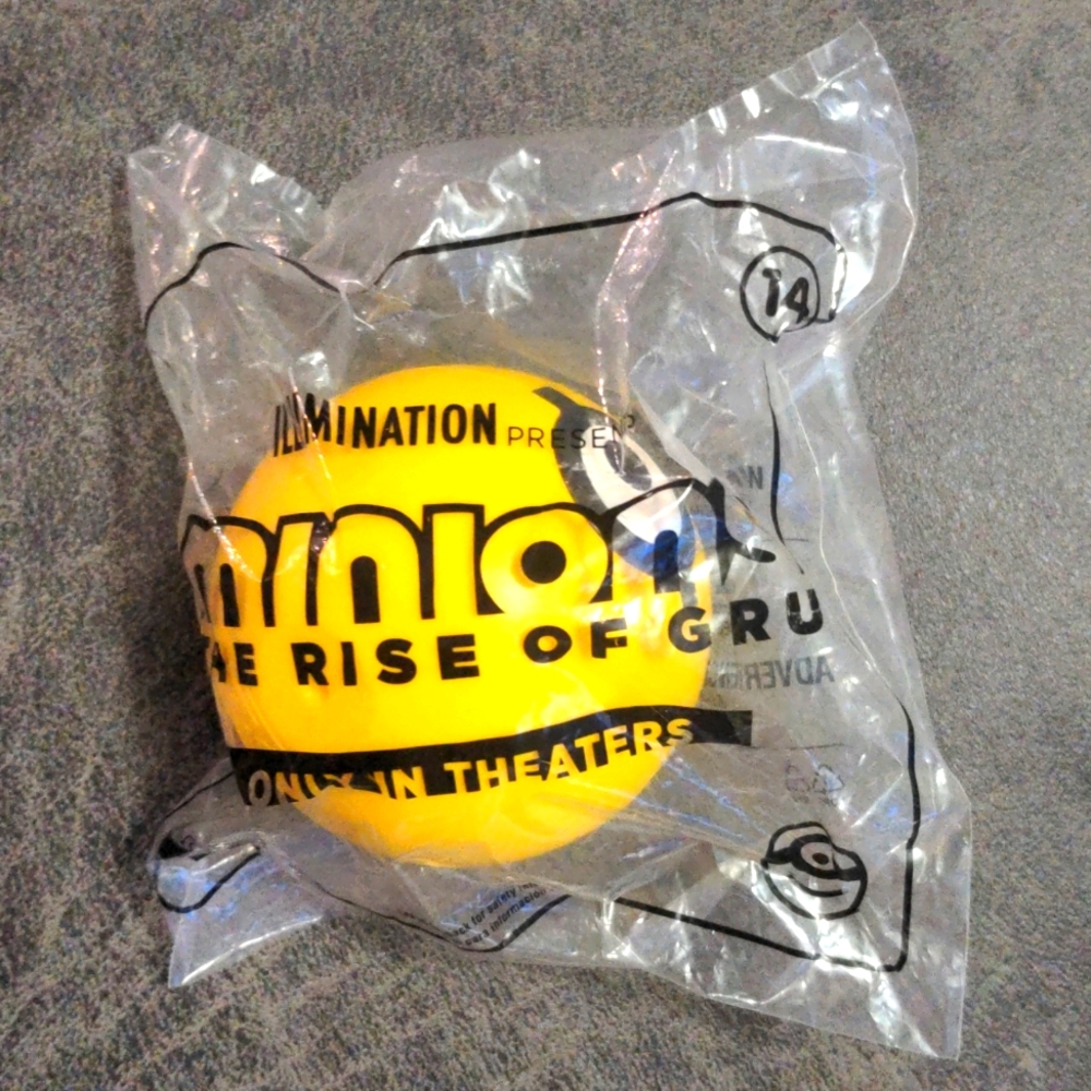 McDonald's Toy Unopened Minions the Rise of Gru #14 NWT Collectable